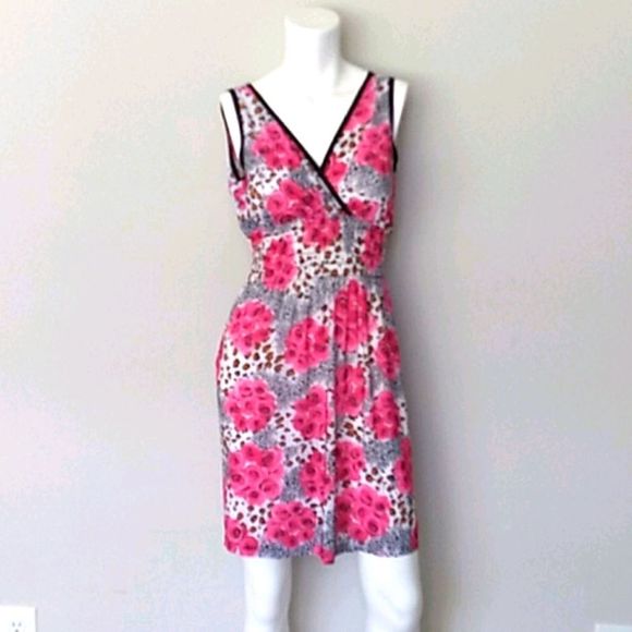 Sun Style Pink Floral Dress. Size S/M - Picture 1 of 9